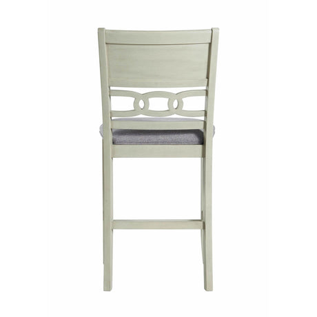  Elements International Amherst DAH750CSC Counter Height Side Chair - Bisque IMAGE 4