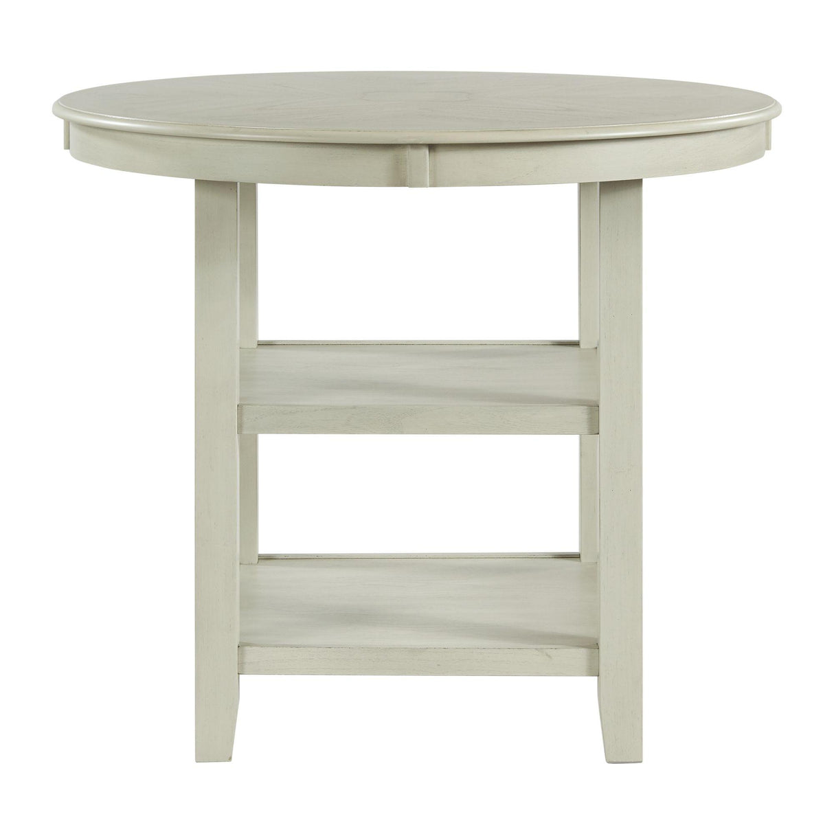  Elements International Amherst DAH750CT Counter Height Dining Table - Bisque IMAGE 2