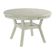  Elements International Amherst DAH700DT Dining Table - Bisque IMAGE 1