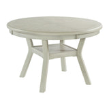  Elements International Amherst DAH700DT Dining Table - Bisque IMAGE 1