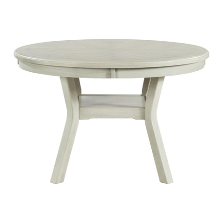  Elements International Amherst DAH700DT Dining Table - Bisque IMAGE 2