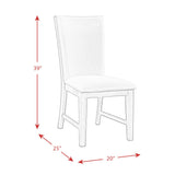  Elements International Grady DGD100FSC Upholstered Side Chair IMAGE 13
