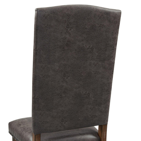  Elements International Gramercy DGC500CLSC Tufted Tall Back Side Chair IMAGE 5