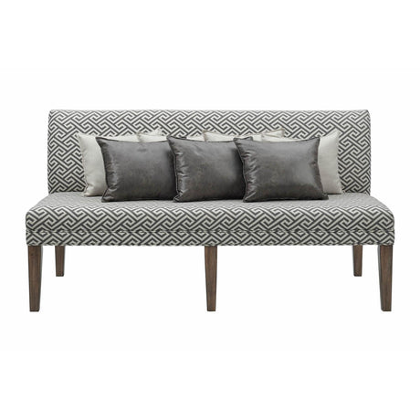  Elements International Gramercy DGC530SF Dining Settee IMAGE 2