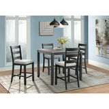  Elements International Martin Gray DMT3005CS 5 pc Counter Height Dinette IMAGE 1