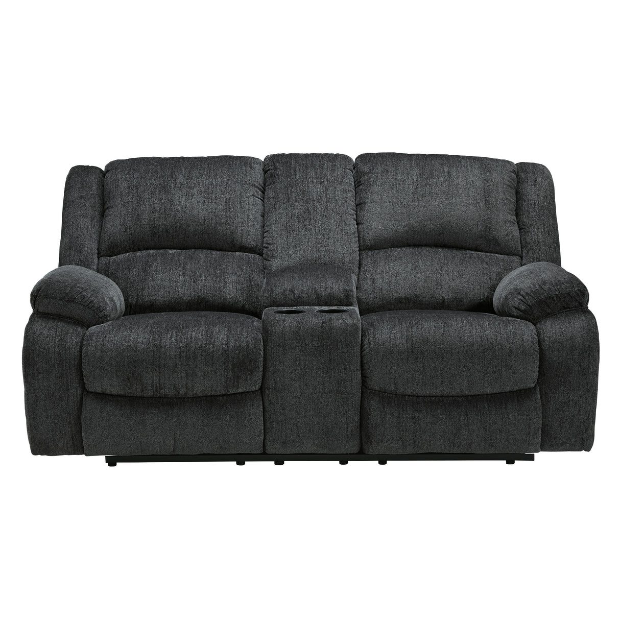  Signature Design by Ashley Draycoll 7650494 Double Reclining Loveseat with Console IMAGE 1