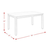  Elements International Martin Gray DMT3006DS 6 pc Dinette IMAGE 16