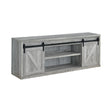 Coaster Furniture Brockton 723263 2-door Engineered Wood 71" TV Stand - Grey Driftwood IMAGE 1