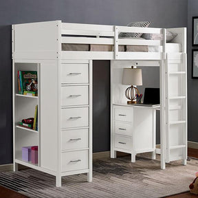  Furniture of America Cassidy CM-BK970 Twin Loft Bed IMAGE 1