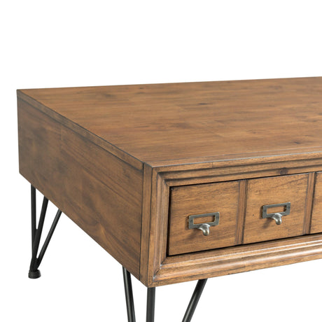  Elements International Boone TBN100STE Sofa Table IMAGE 6