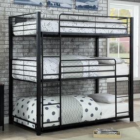  Furniture of America Olga CM-BK917T Twin Triple Decker Bed IMAGE 1