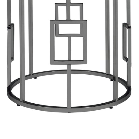  Elements International Ester CES100ET Round End Table IMAGE 6