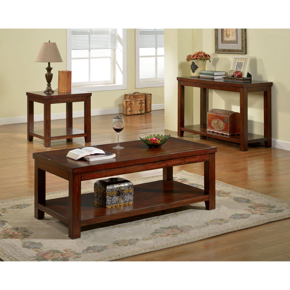  Furniture of America Estell CM4107E End Table IMAGE 2