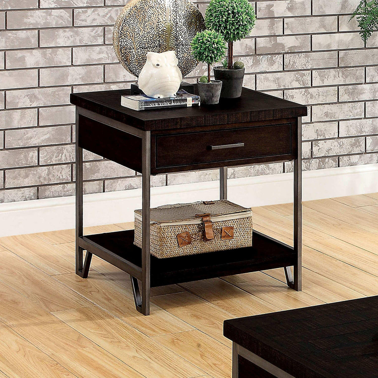  Furniture of America Wasta CM4499E End Table IMAGE 2