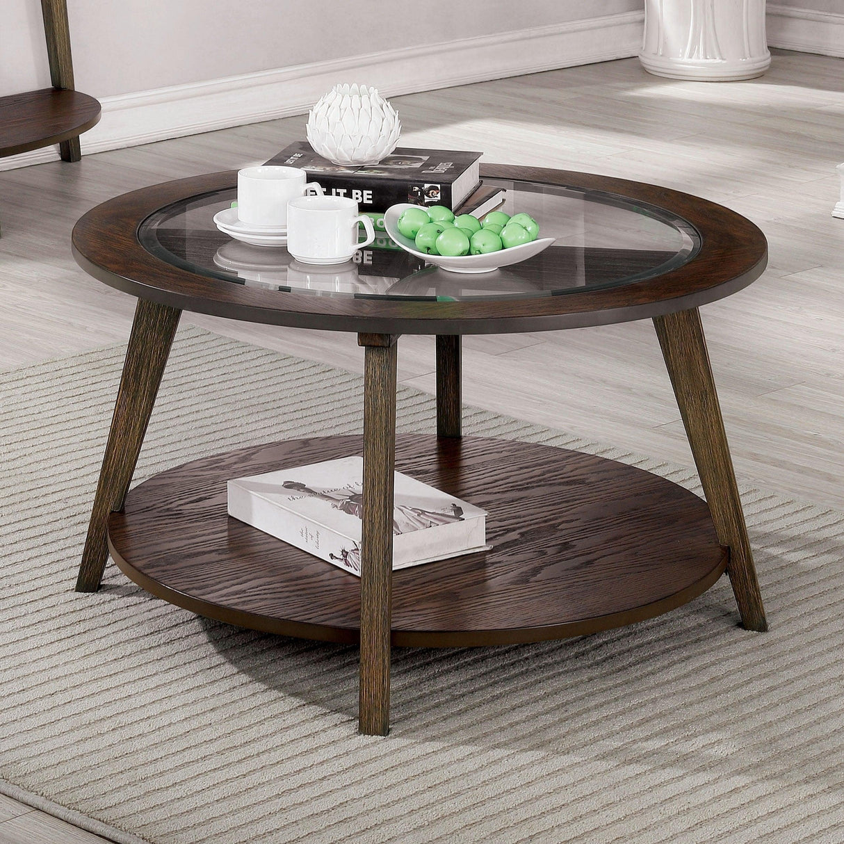  Furniture of America Uriel Coffee Table CM4345C IMAGE 2
