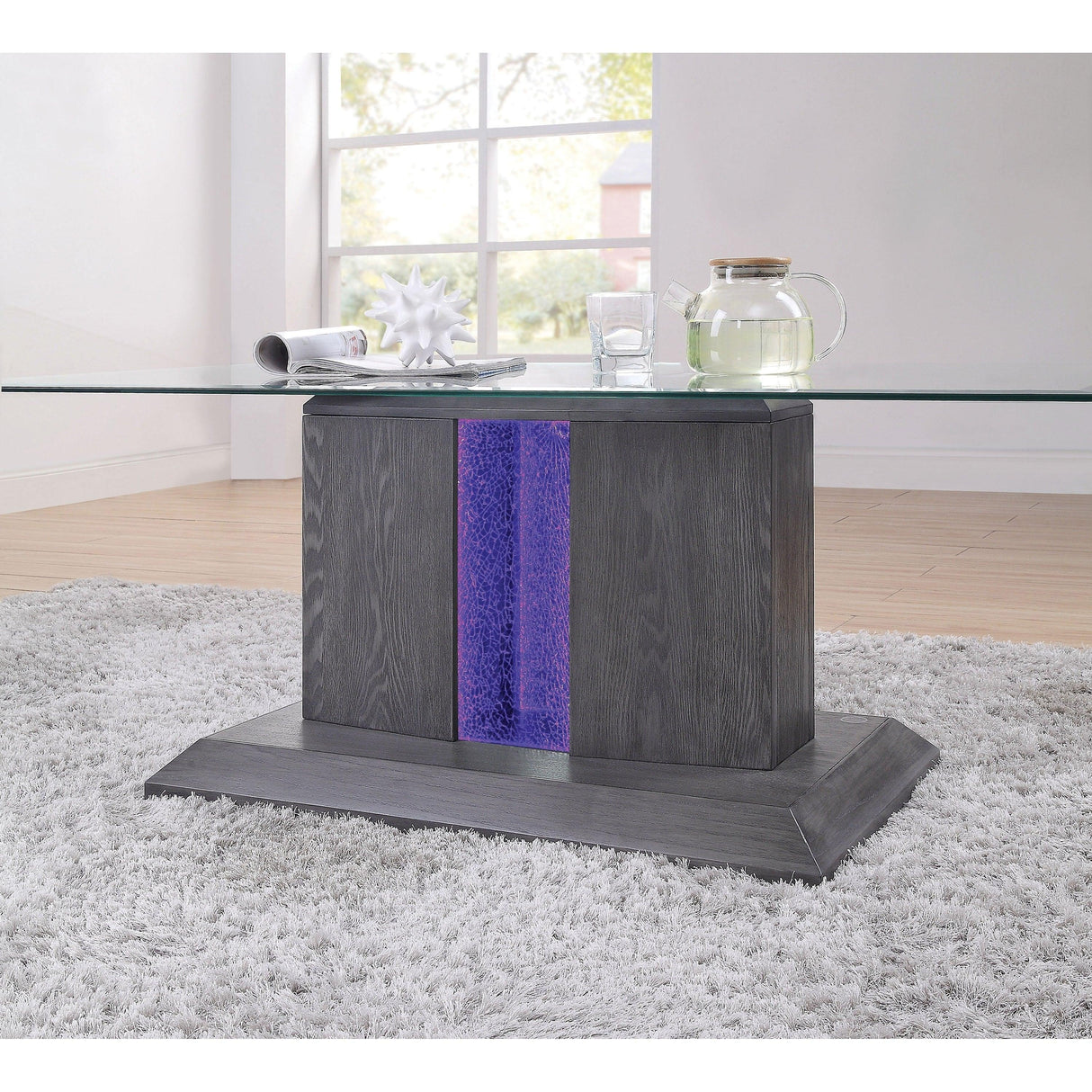  Furniture of America Rhyl Coffee Table CM4717C-PK IMAGE 3