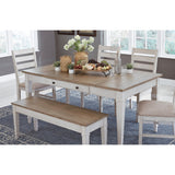  Signature Design by Ashley Skempton D394-25 Rectangular Dining Room Table with Storage IMAGE 8