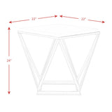  Elements International Riko CRK100ET End Table IMAGE 8