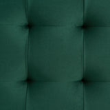  Elements International Crosby Tufted Storage Ottoman - Evergreen IMAGE 12