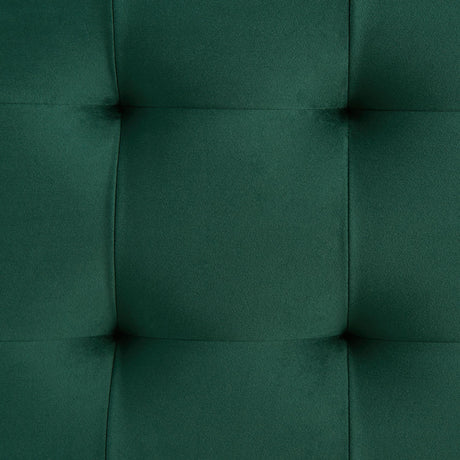 Elements International Crosby Tufted Storage Ottoman - Evergreen IMAGE 12