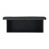  Elements International Crosby Tufted Storage Ottoman - Gun Metal IMAGE 8