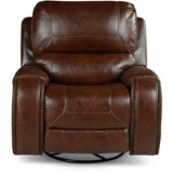  Steve Silver Furniture Keily KE800C Swivel Glider Recliner Chair - Brown IMAGE 2