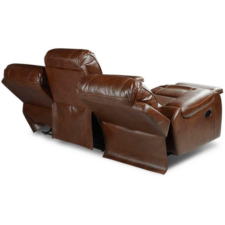  Steve Silver Furniture Keily KE800S Recliner Sofa w/Drop-Down Table - Brown IMAGE 6