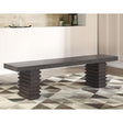  Steve Silver Furniture Mila MI500 Bench IMAGE 1