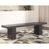  Steve Silver Furniture Mila MI500 Bench IMAGE 1