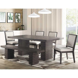  Steve Silver Furniture Mila MI500 Bench IMAGE 2