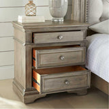  Steve Silver Furniture Highland Park HP900NSD Nightstand -Driftwood IMAGE 3