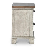  Steve Silver Furniture Bear Creek BC900NS Nightstand - White Smoke IMAGE 3