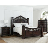  Steve Silver Furniture Monte Carlo RE163SS Queen Poster Bed IMAGE 2