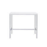  Coaster Furniture Natividad 182525 5-piece Pub Height Bar Table Set - White High Gloss IMAGE 3