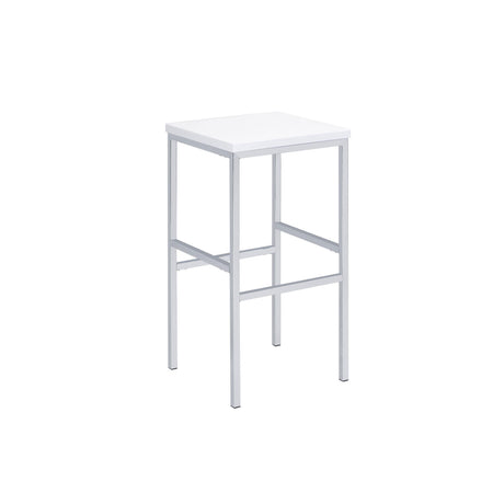  Coaster Furniture Natividad 182525 5-piece Pub Height Bar Table Set - White High Gloss IMAGE 5