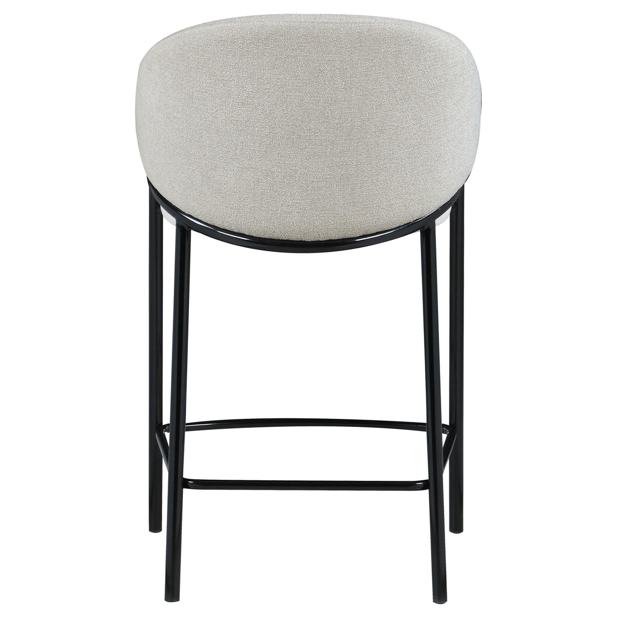  Coaster Furniture Chadwick 183436 Fabric Upholstered Counter Chair - Beige IMAGE 6