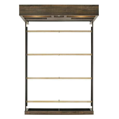  Elements International Bailey BY520TB Twin Bookcase Bed with Bluetooth IMAGE 3