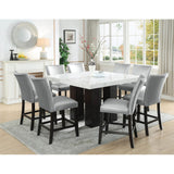  Steve Silver Furniture Camila CM420CCSN Counter Height Dining Chair - Silver IMAGE 5