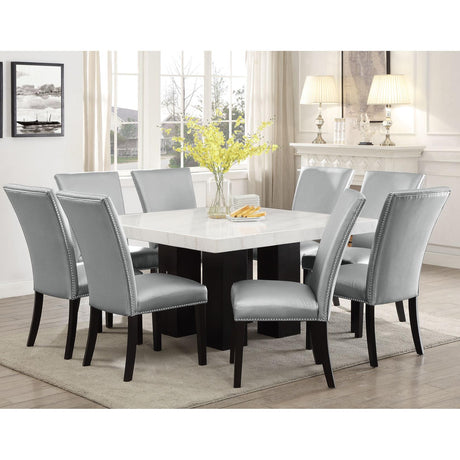  Steve Silver Furniture Camila CM420SSN Dining Chair - Silver IMAGE 3