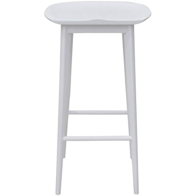  Steve Silver Furniture Hilton HI600CSW Counter Height Stool - White IMAGE 1