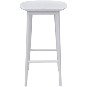  Steve Silver Furniture Hilton HI600CSW Counter Height Stool - White IMAGE 1