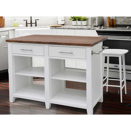  Steve Silver Furniture Hilton HI600CSW Counter Height Stool - White IMAGE 3