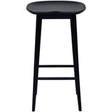  Steve Silver Furniture Hilton HI600CSB Counter Height Stool - Black IMAGE 1