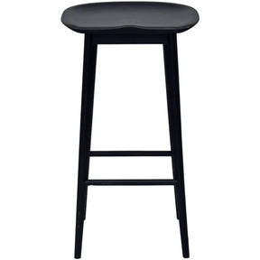  Steve Silver Furniture Hilton HI600CSB Counter Height Stool - Black IMAGE 1