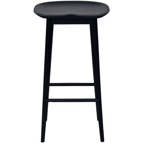  Steve Silver Furniture Hilton HI600CSB Counter Height Stool - Black IMAGE 1