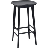  Steve Silver Furniture Hilton HI600CSB Counter Height Stool - Black IMAGE 2