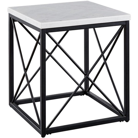  Steve Silver Furniture Skyler SK200E Square End Table IMAGE 1