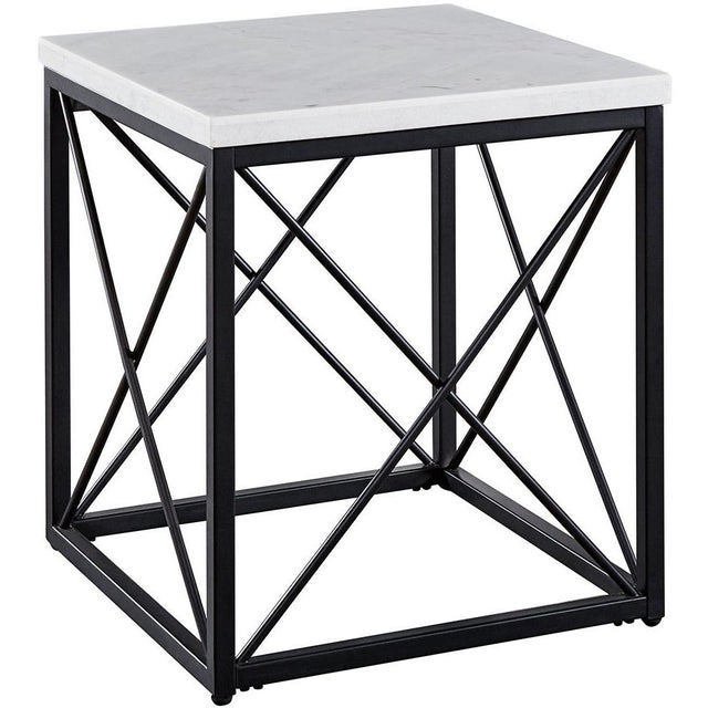  Steve Silver Furniture Skyler SK200E Square End Table IMAGE 1