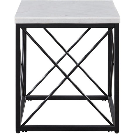  Steve Silver Furniture Skyler SK200E Square End Table IMAGE 2