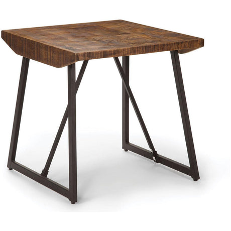  Steve Silver Furniture Walden WD300E Parquet End Table IMAGE 1